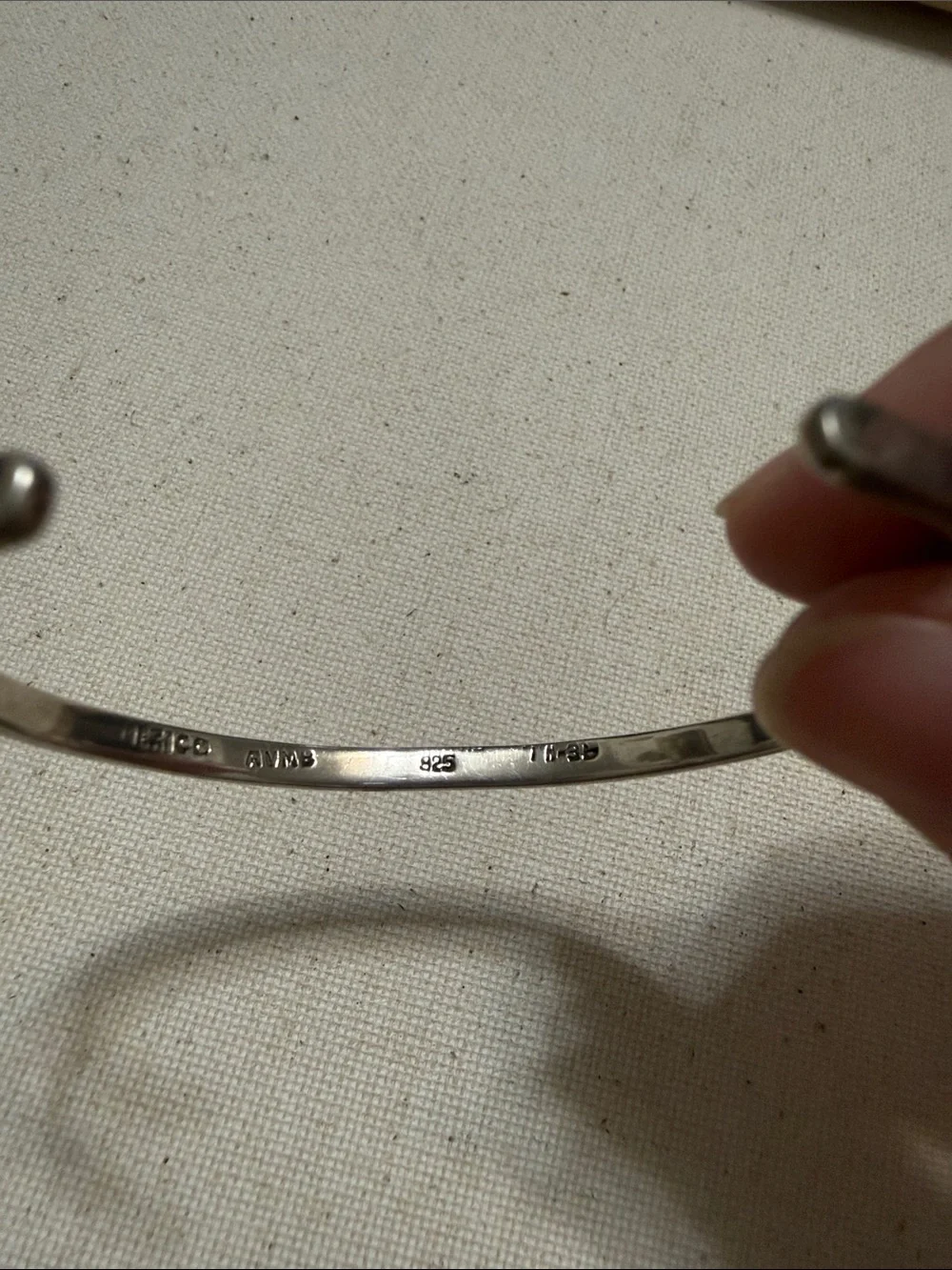 Sterling Silver 925 Mexico Cuff Bracelet